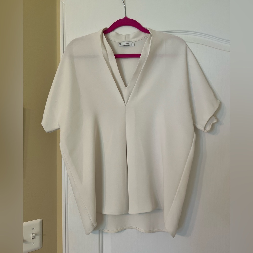Vince White Tunic